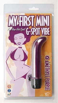 My First Mini G Spot 4" Vibe Purple