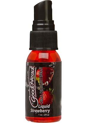 Good Head Liquid Strawberry Oral Delight Spray in 1oz