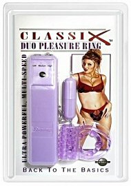 Classix Duo Pleasure Ring Purple (104478.0)