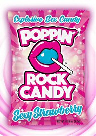 Poppin Rock Candy Sex Confection Sexy Strawberry -  Oral - 10 Pack (184569.0)