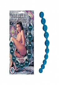 Thai Jelly Anal Beads - Blue (206941.5)