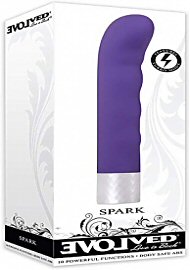 Spark G Spot Vibrator Multifunction Waterproof Purple (47856.0)
